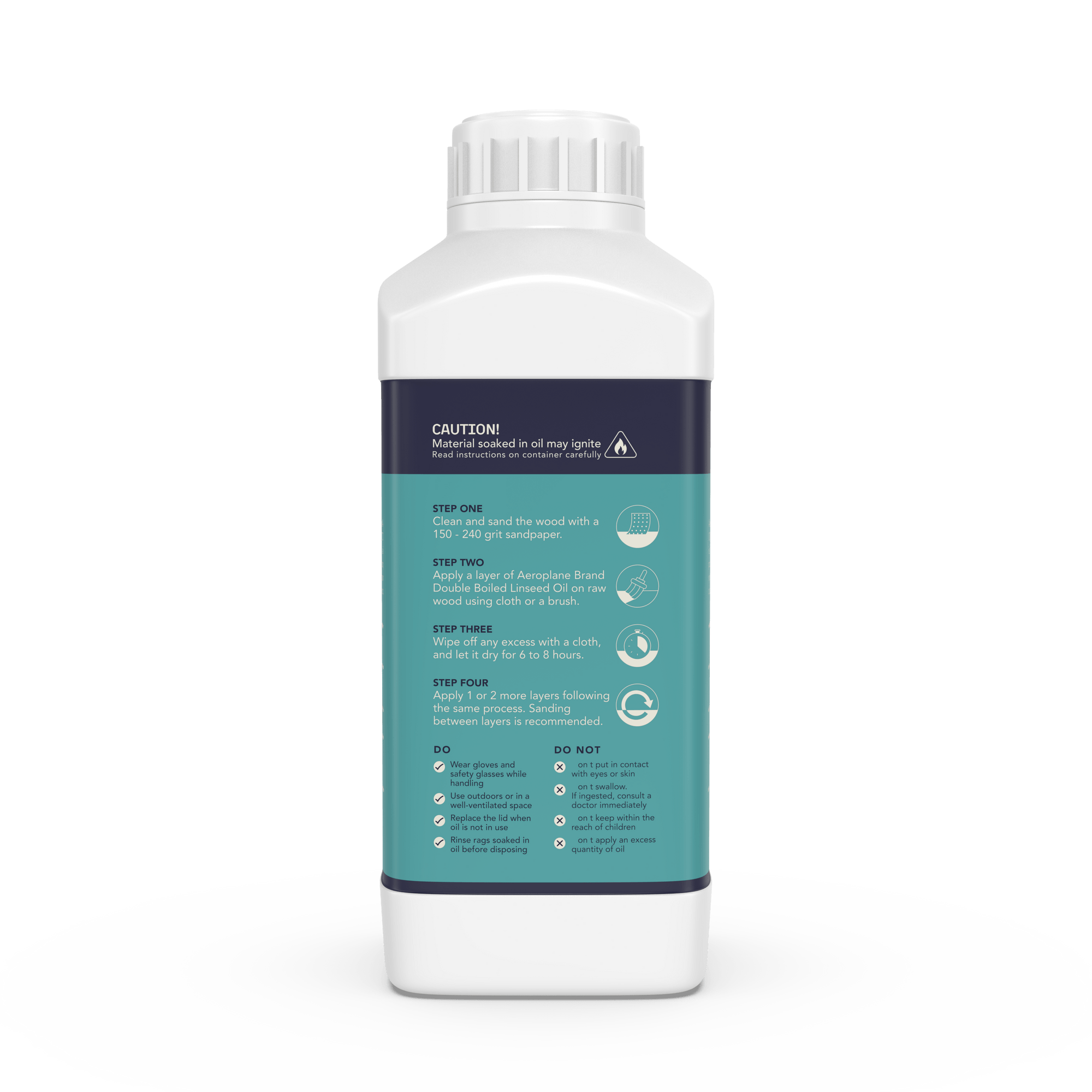 Aeroplane Brand Double Boiled Linseed Oil